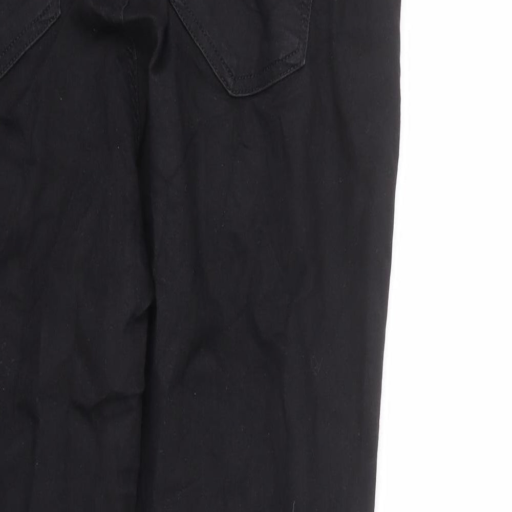 George Womens Black Cotton Skinny Jeans Size 36 in L27 in Regular Zip