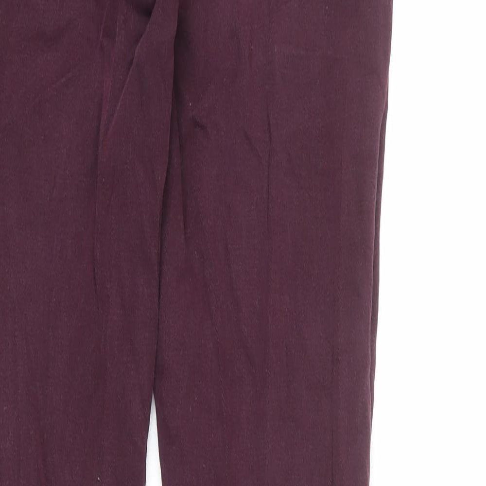 Womens UK Size 28 in H&M Regular Fit Skinny Red Jeans
