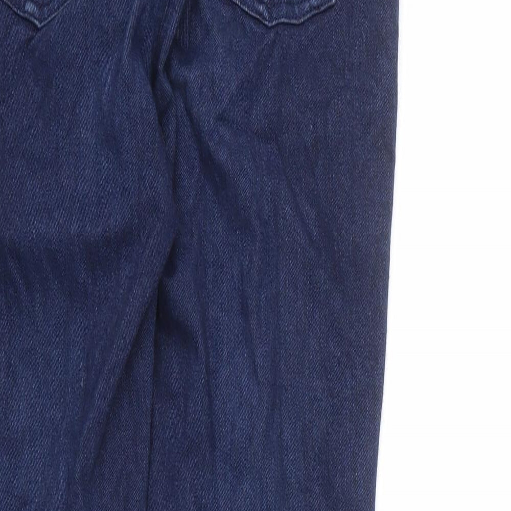 Uniqlo Womens Blue Cotton Jegging Jeans Size S L25 in Regular