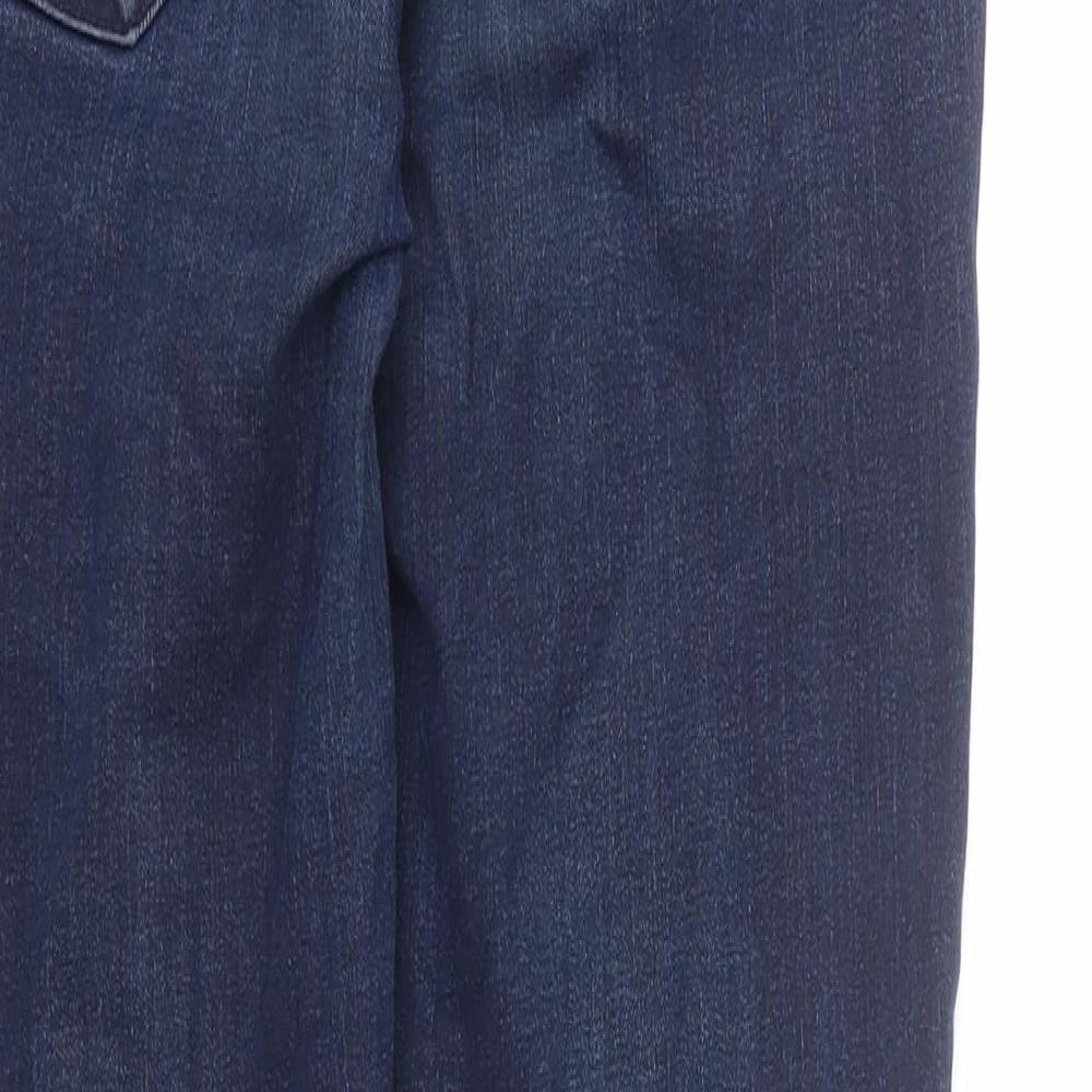 Gap Womens Blue Cotton Skinny Jeans Size 28 in L28 in Regular Zip