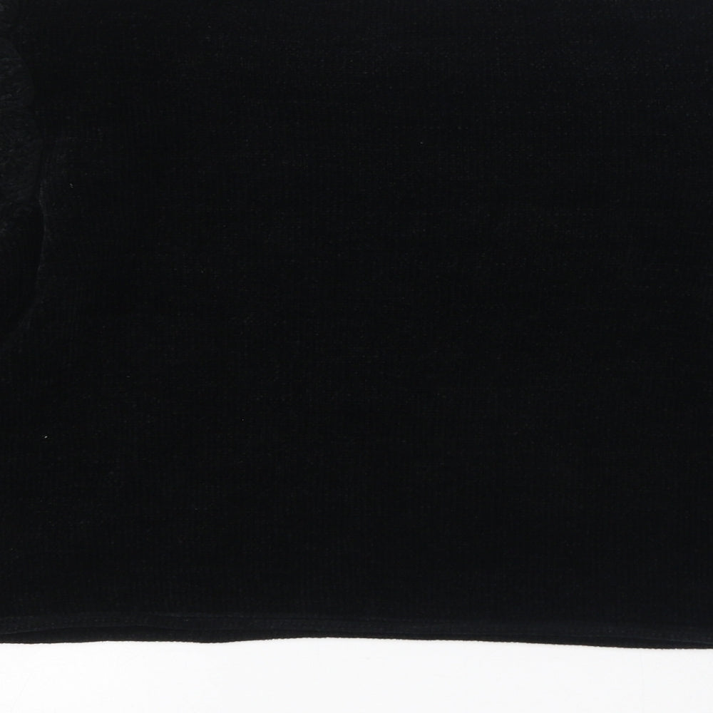 Womens UK Size S Zara Black Pullover Jumper