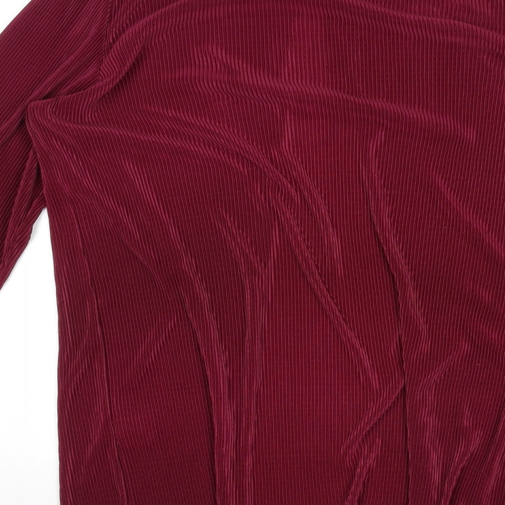 Womens UK Size 16 Compliments Purple Cardigan Jumper