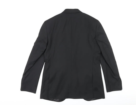 Mens UK Size 38 Marks and Spencer Regular Black Suit Jacket