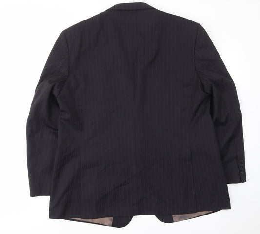 Mens UK Size 48 Marks and Spencer Regular Black Suit Jacket