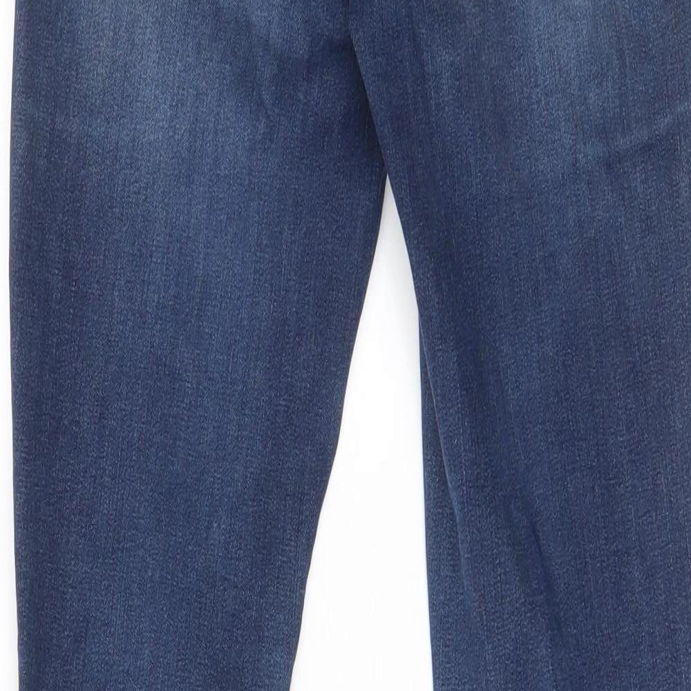 Gap Womens Blue Cotton Skinny Jeans Size 4 L29 in Regular Zip - Pockets