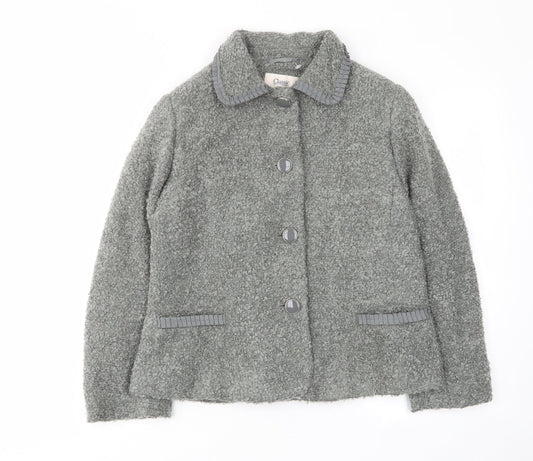 Womens UK Size 14 Classic Grey Jacket