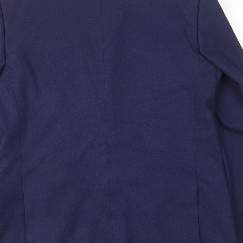 Mens UK Size 42 Marks and Spencer Regular Blue Suit Jacket