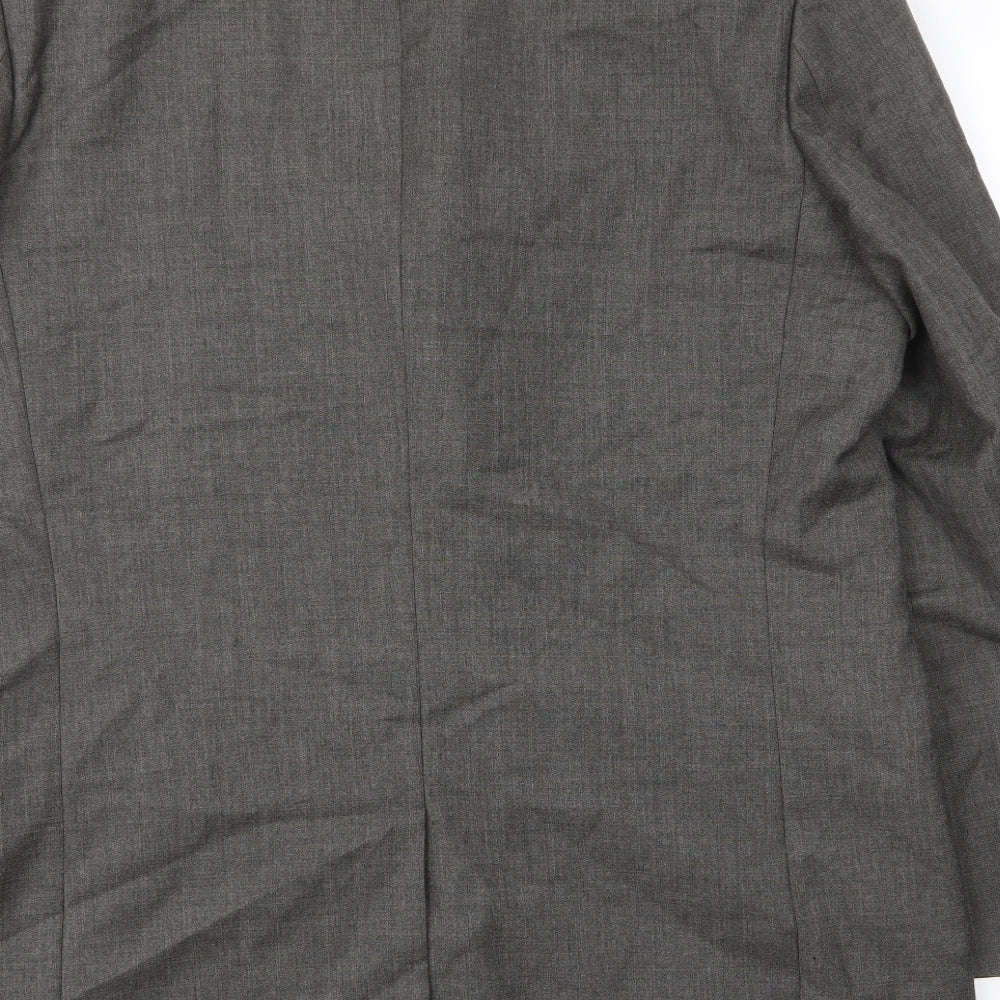 Mens UK Size 42 Karl Jackson Regular Grey Suit Jacket