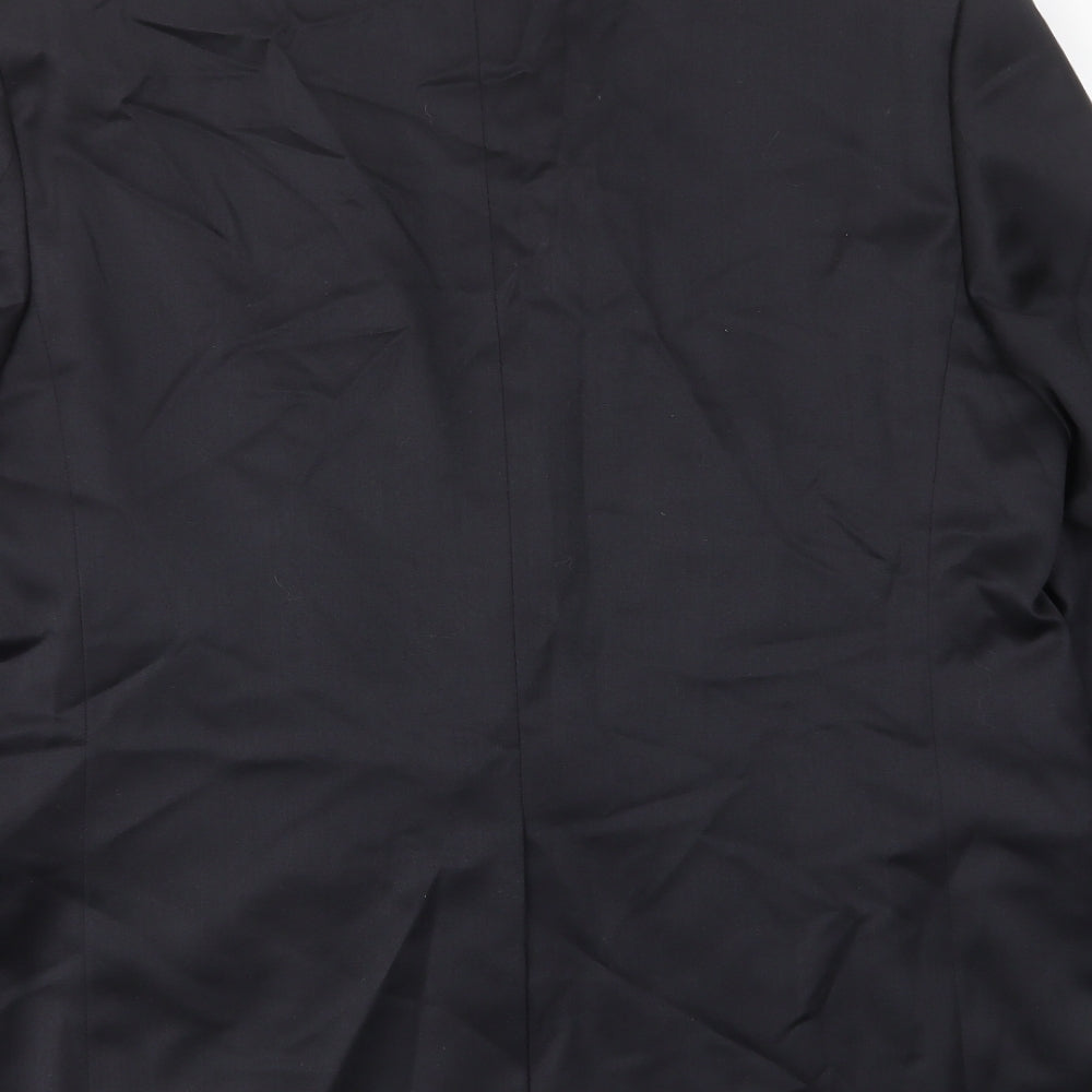 Mens UK Size 44 Marks and Spencer Regular Black Suit Jacket