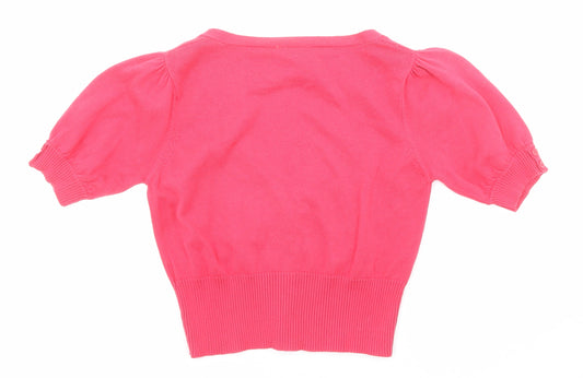Womens UK Size 12 New Look Pink Pullover Jumper