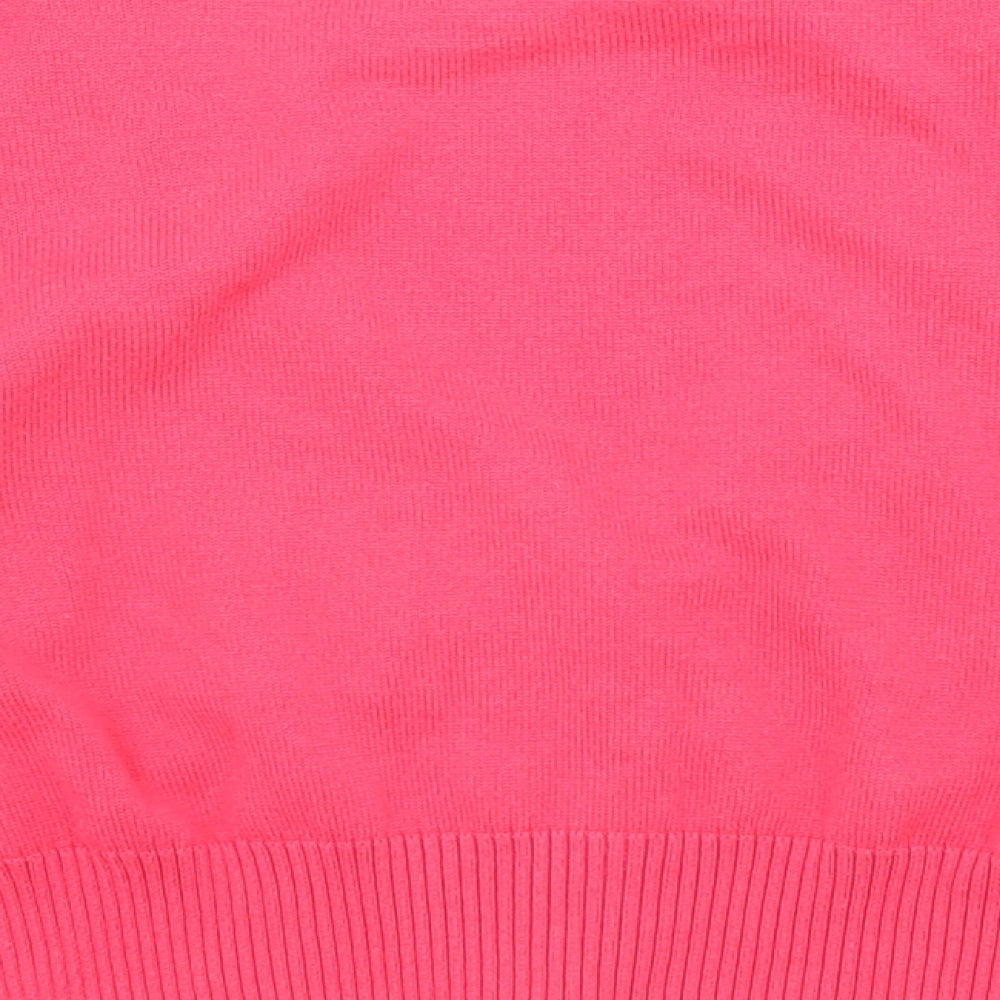 Womens UK Size 12 New Look Pink Pullover Jumper