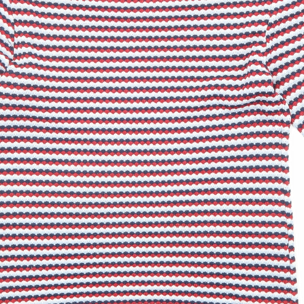 Womens UK Size S Zara Multicoloured Pullover Jumper