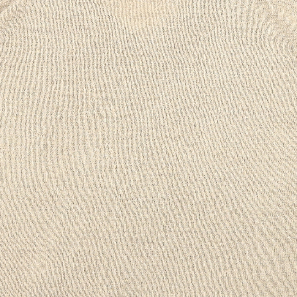 Womens UK Size M Stephen Beige Pullover Jumper