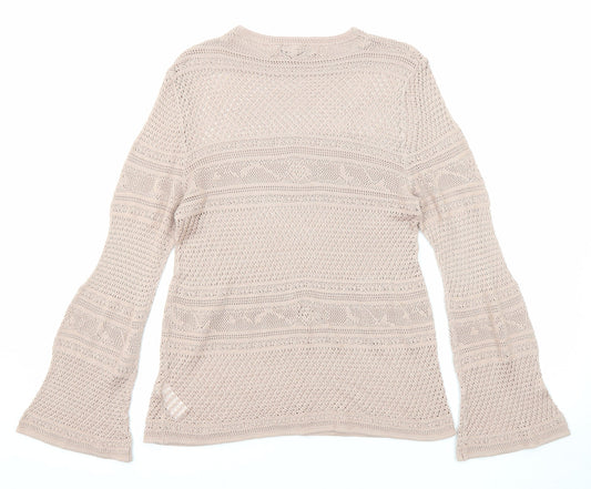 Womens UK Size 16 NEXT Pink Pullover Jumper