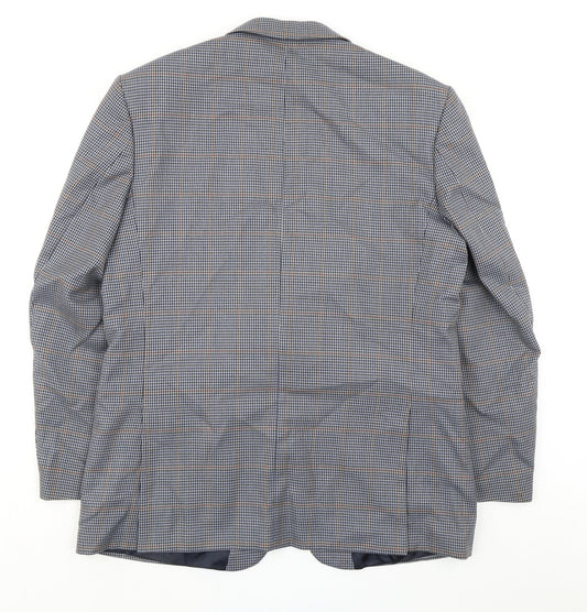 Mens UK Size 44 Skopes Regular Blue Suit Jacket