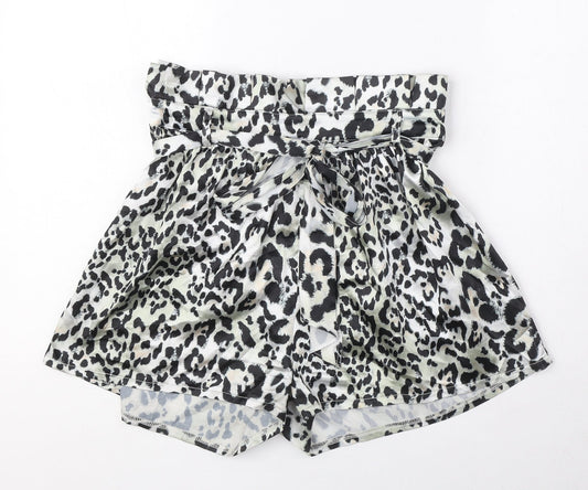 Womens UK Size 10 PRETTYLITTLETHING Regular Fit Paperbag Shorts