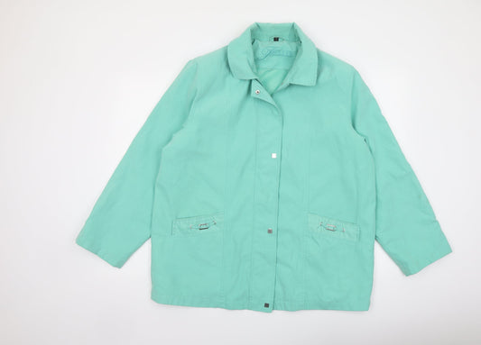 Womens UK Size 18 Finesse Green Jacket