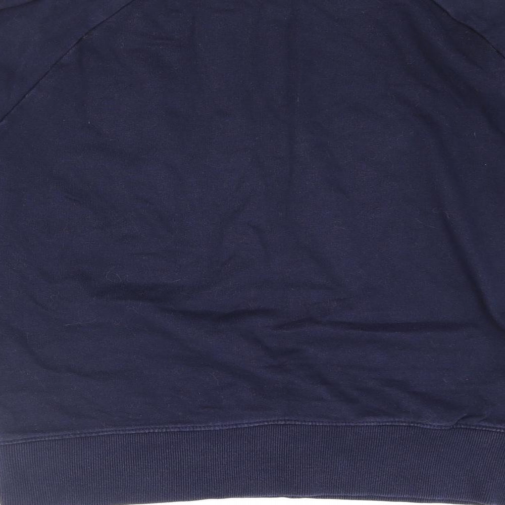 Mens UK Size S Earth Positive Blue Pullover Sweatshirt