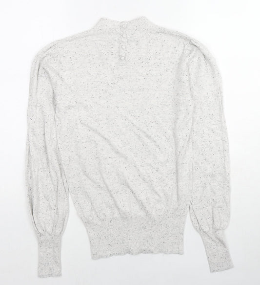 Womens UK Size 8 NEXT Grey Pullover Jumper