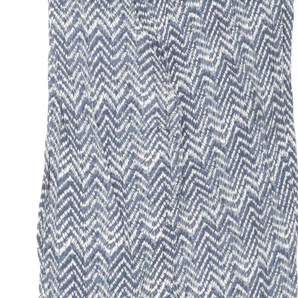 Womens UK Size M H&M Regular Fit Jogger Blue Trousers