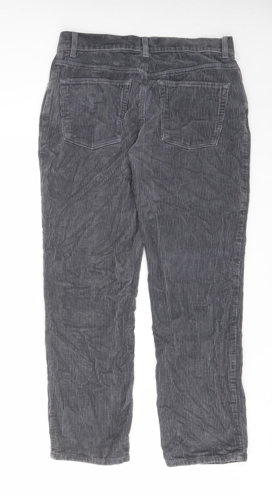 Womens UK Size 28 in ASOS Regular Fit Grey Trousers