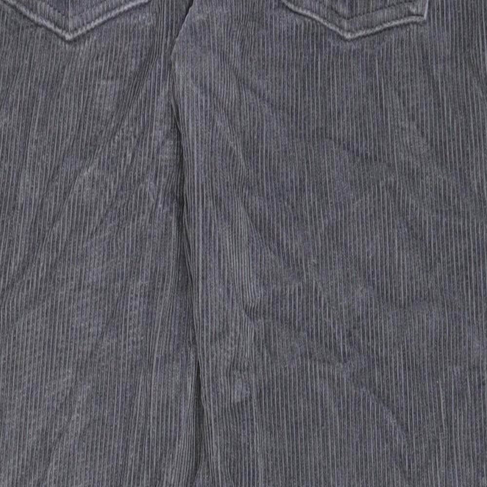 Womens UK Size 28 in ASOS Regular Fit Grey Trousers