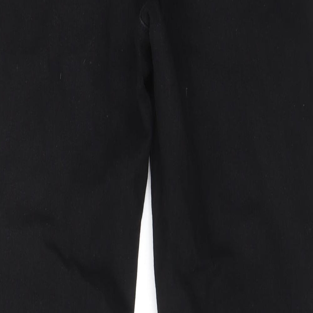 ASOS Womens Black Cotton Skinny Jeans Size 32 in L30 in Regular Zip - Pockets, Belt Loops