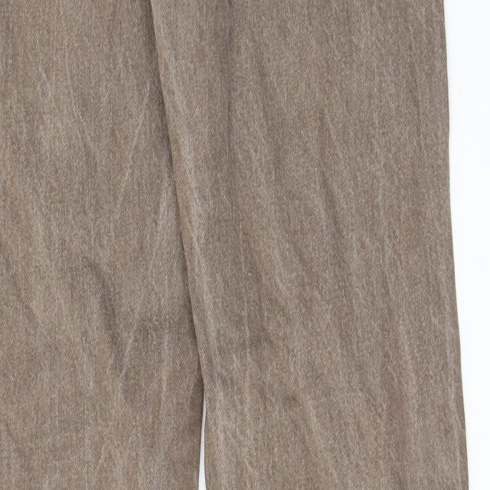 Lee Womens Grey Cotton Tapered Jeans Size 30 in L30 in Regular Zip - Pockets, Belt Loops