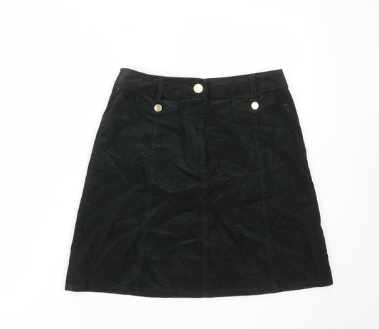Womens UK Size 8 Oasis A-Line Corduroy Skirt