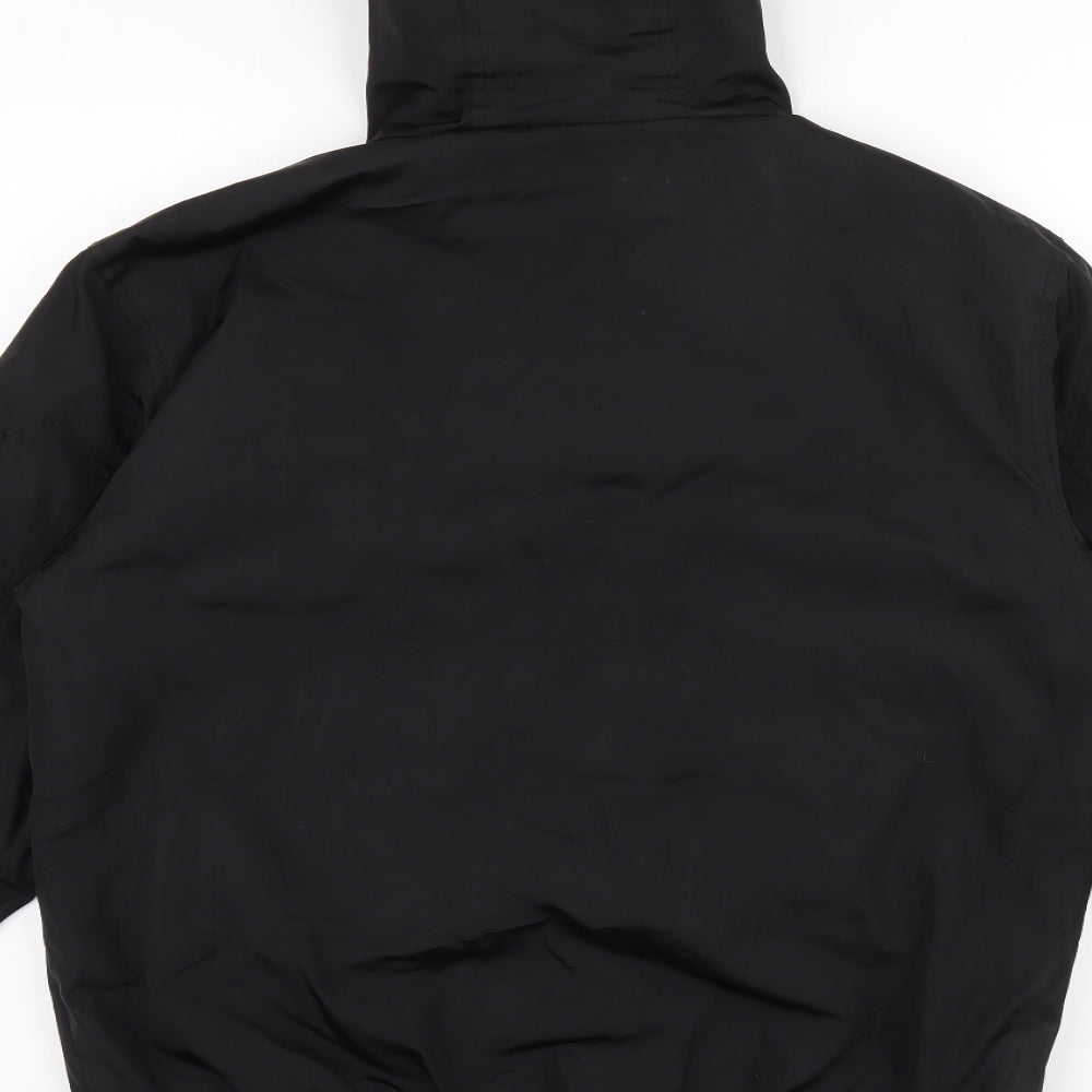 Mens UK Size M French Connection Black Bomber Jacket