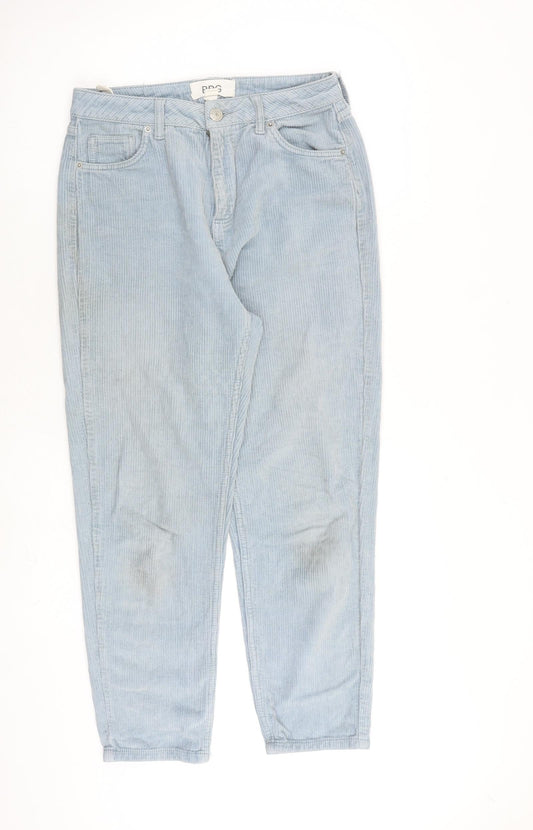 Womens UK Size 28 in BDG Regular Fit Blue Trousers