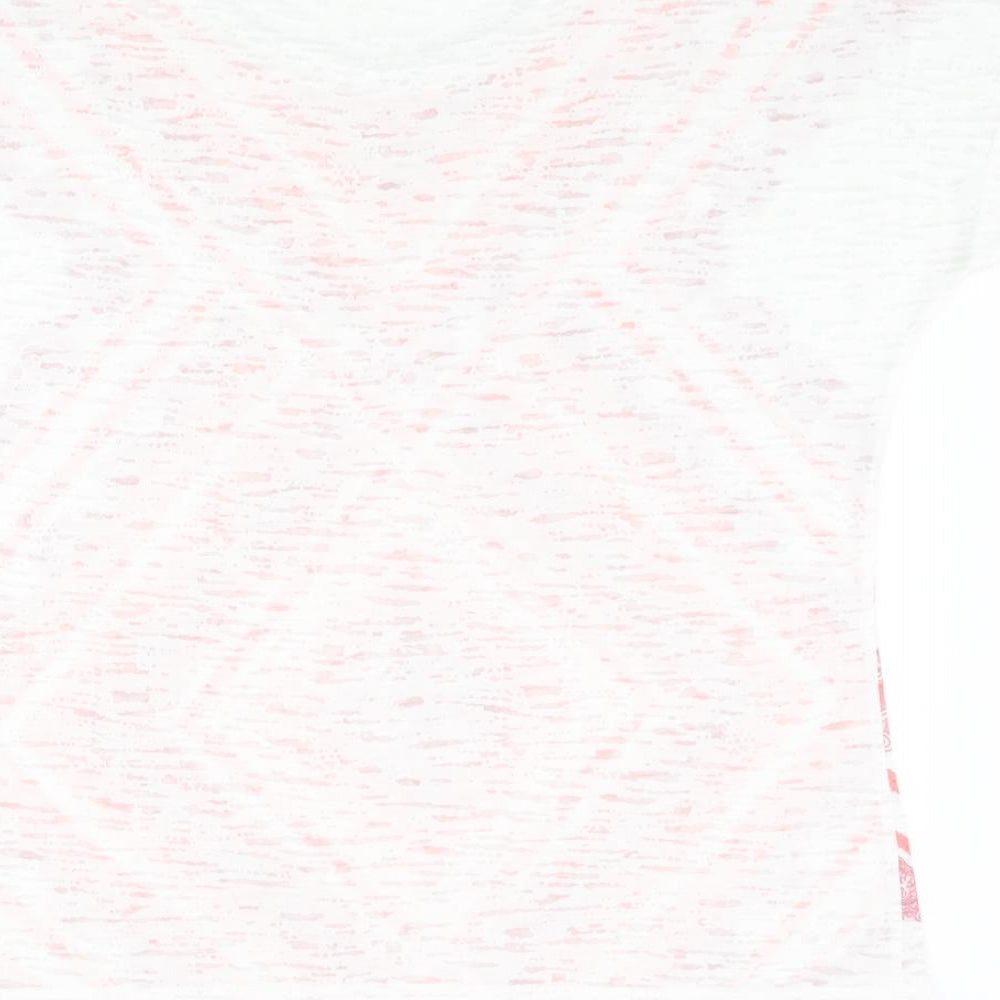 Womens UK Size 10 Marks and Spencer Multicoloured Basic T-Shirt