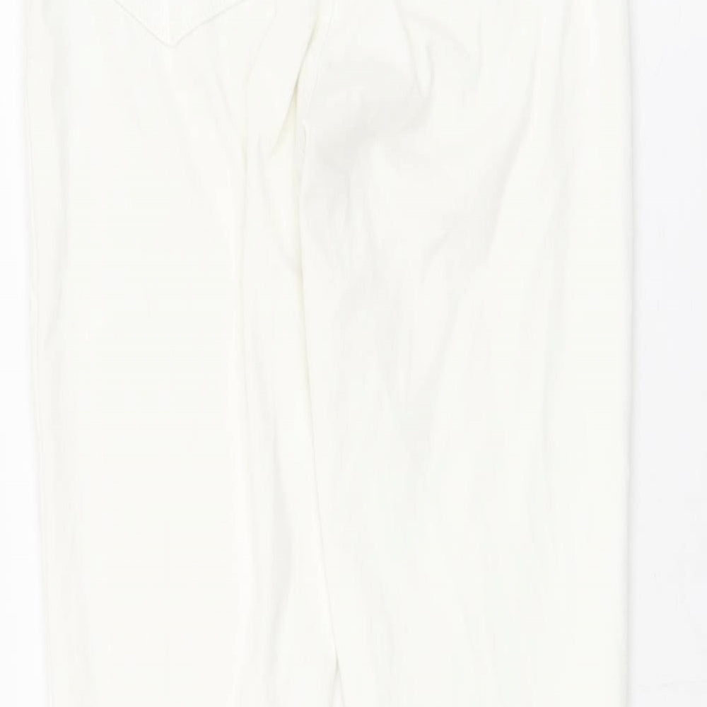 Uniqlo Womens Ivory Cotton Jegging Jeans Size XS L27.5 in Regular