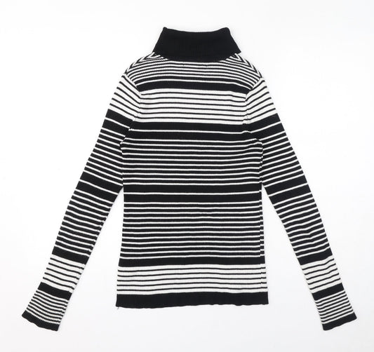 Womens UK Size L FOREVER 21 Black Pullover Jumper