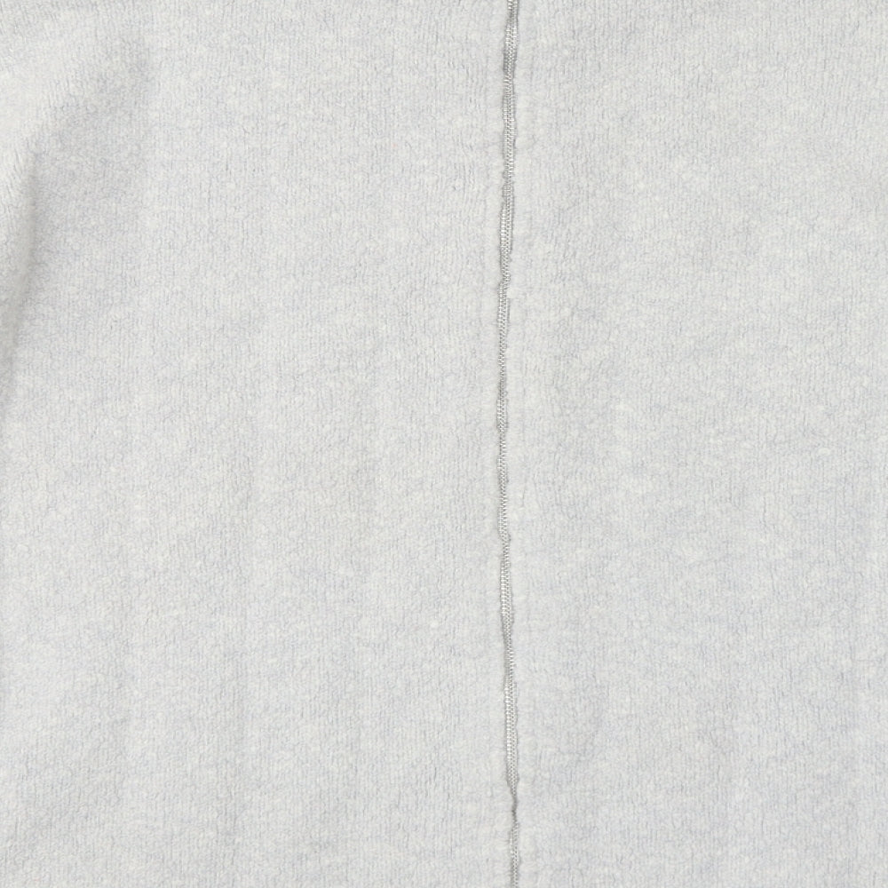 Womens UK Size XS French Connection Grey Full Zip Jumper