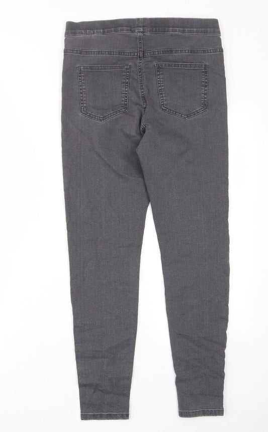 Womens UK Size 10 Marks and Spencer Regular Fit Skinny Grey Jeans