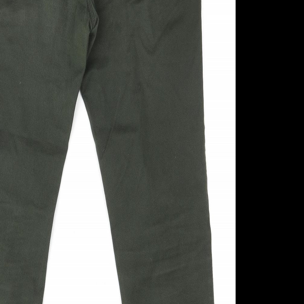 Womens UK Size 36 in Marks and Spencer Slim Fit Straight Green Jeans