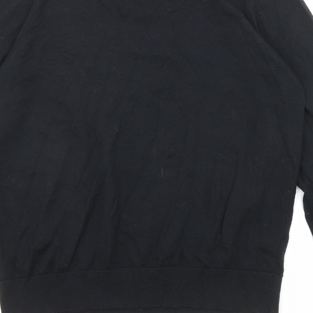 Womens UK Size 14 Marks and Spencer Black Pullover Jumper