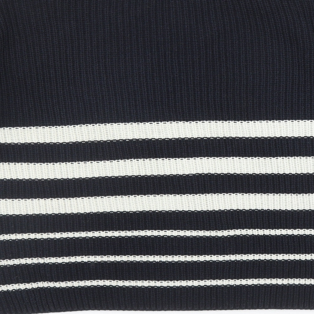 Womens UK Size S Zara Blue Pullover Jumper