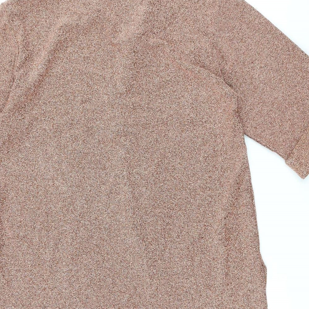 Womens UK Size XS South Beach Gold Jersey T-Shirt