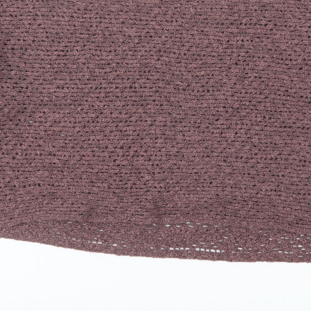 Womens UK Size XL Cashel Purple Pullover Jumper