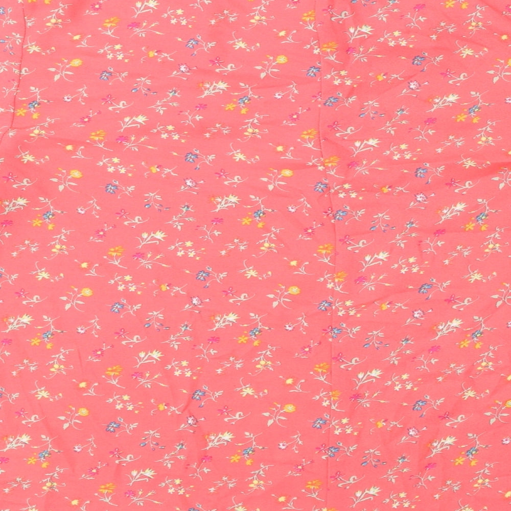 Womens UK Size S Gap Pink Basic Blouse