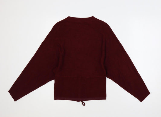 Womens UK Size 8 Marks and Spencer Purple Pullover Jumper
