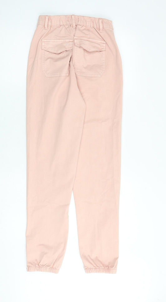 Womens UK Size 6 Marks and Spencer Regular Fit Straight Pink Jeans