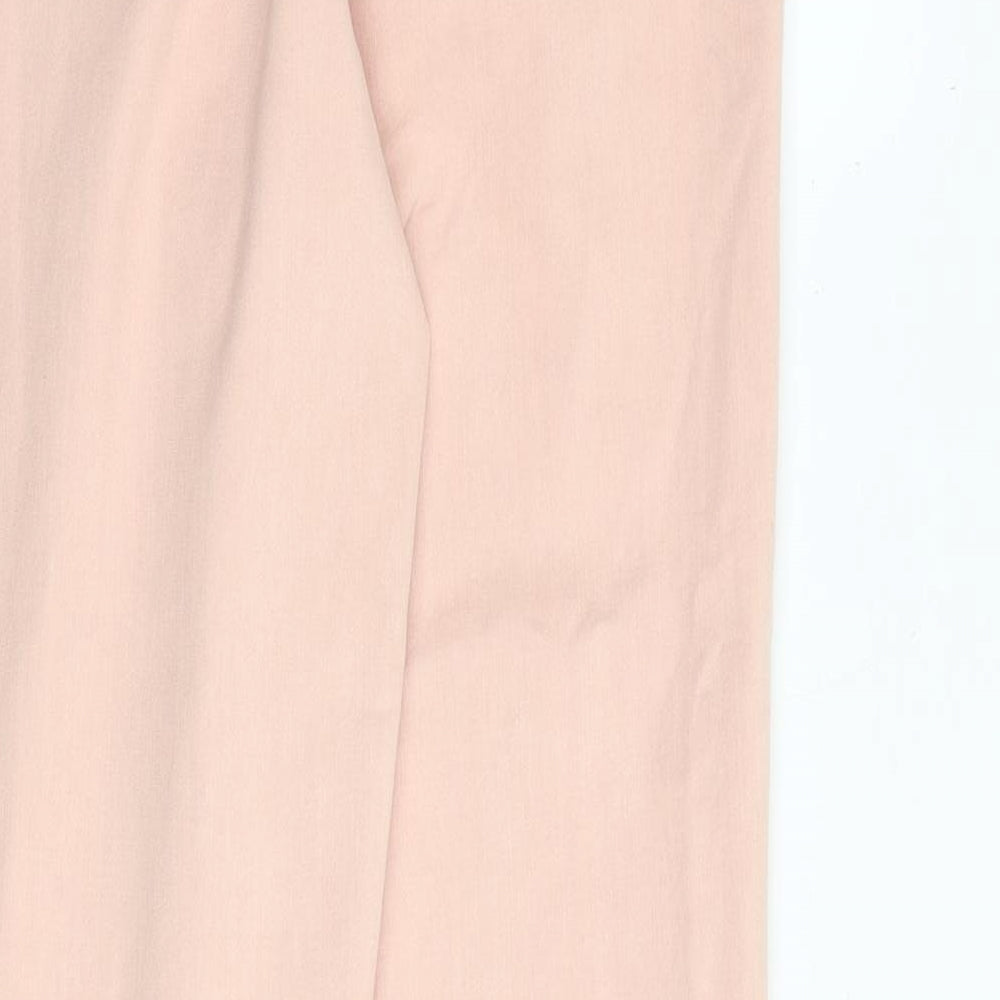 Womens UK Size 6 Marks and Spencer Regular Fit Straight Pink Jeans