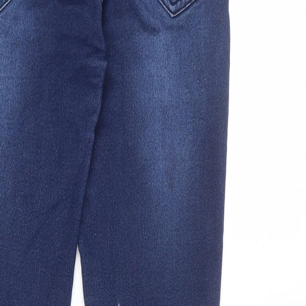High Star Womens Blue Cotton Skinny Jeans Size 28 in L26 in Regular Zip