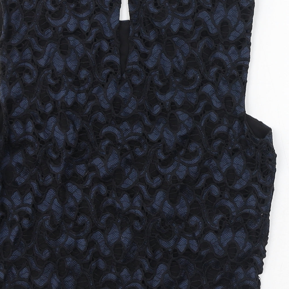 Womens UK Size 6 Marks and Spencer Black Cropped Tank