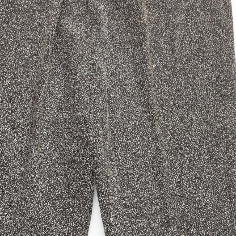Womens UK Size 20 Agenda Regular Fit Brown Trousers