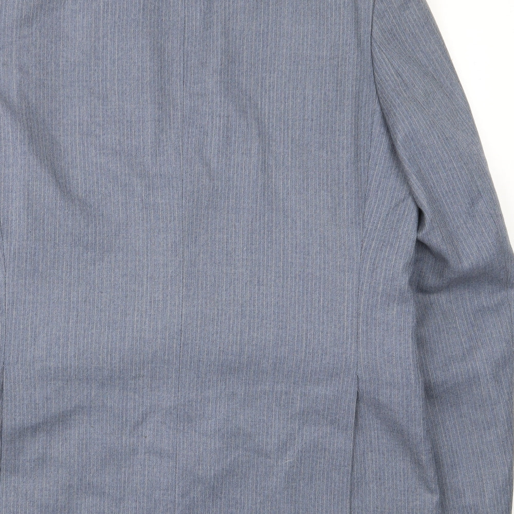 Mens UK Size 44 St Michael Regular Blue Suit Jacket