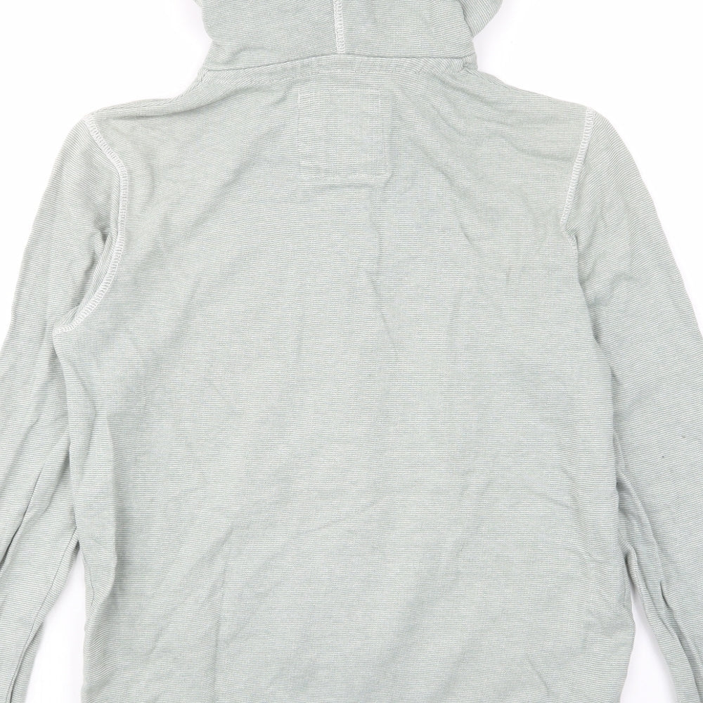 Mens UK Size S H&M Green Pullover Hoodie